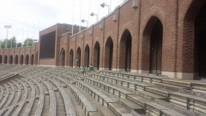 Rovně na Hammarby - Olympijský stadion2