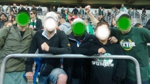 Rovně na Hammarby - na stadionu