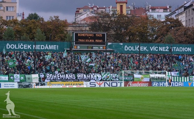 Bohemians Praha 1905 – FC Zbrojovka Brno 1:1