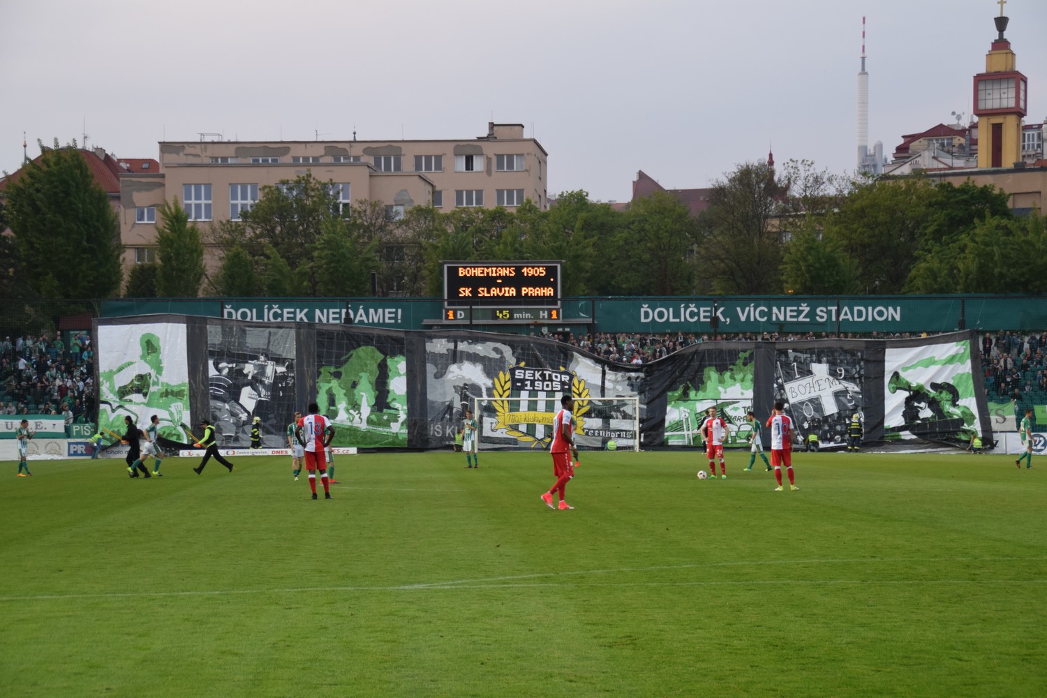Bohemians Praha 1905 – SK Slavia Praha 1:3