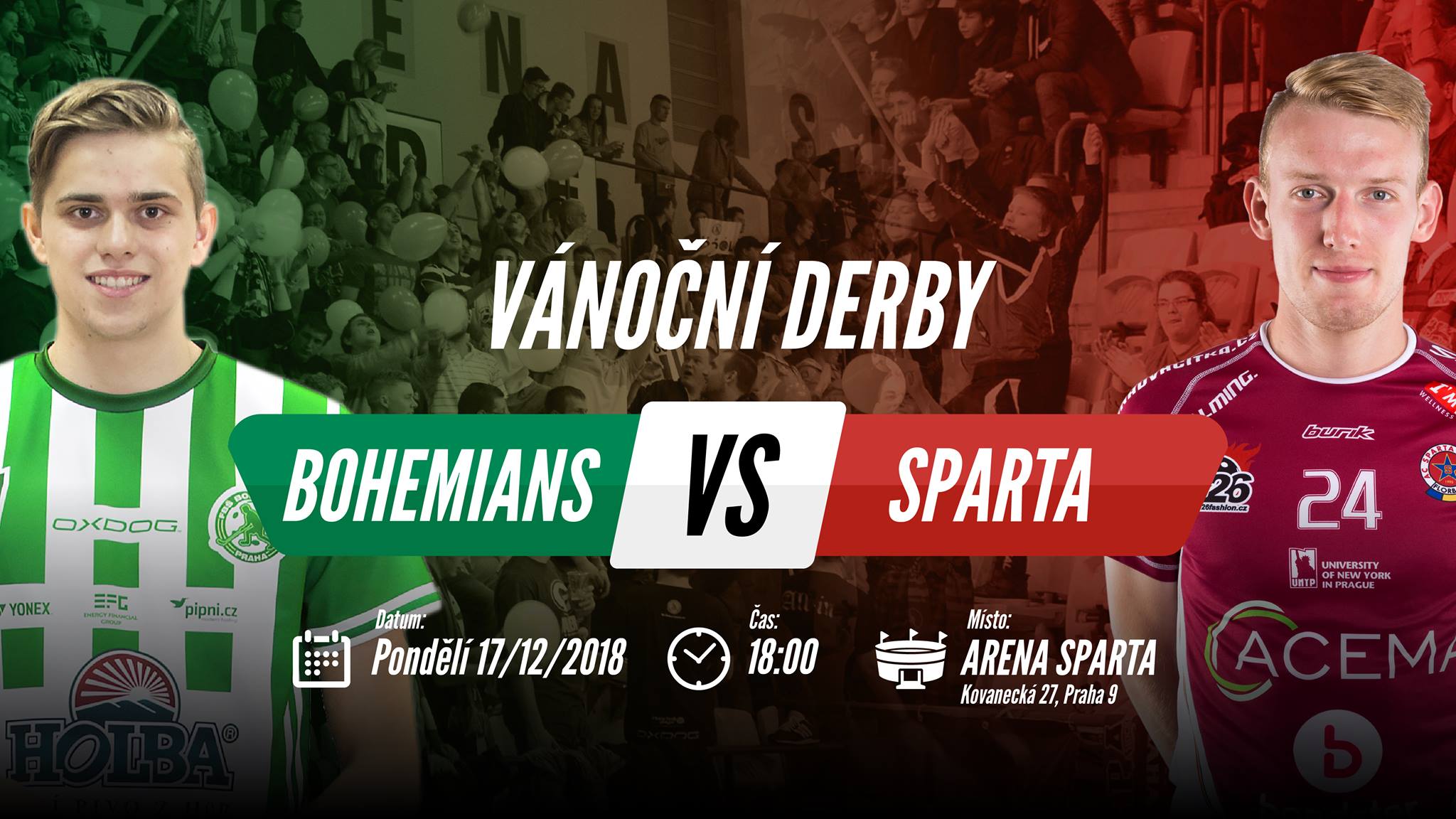 Poslední support v roce? Vánoční derby Bohemians – Sparta! #Vol. 3