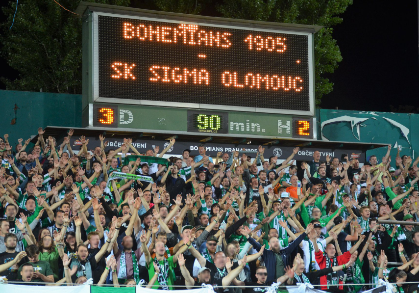 Bohemians Praha 1905 – SK Sigma Olomouc 3:2