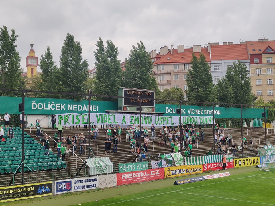 Bohemians Praha 1905 – FK Jablonec 3:0