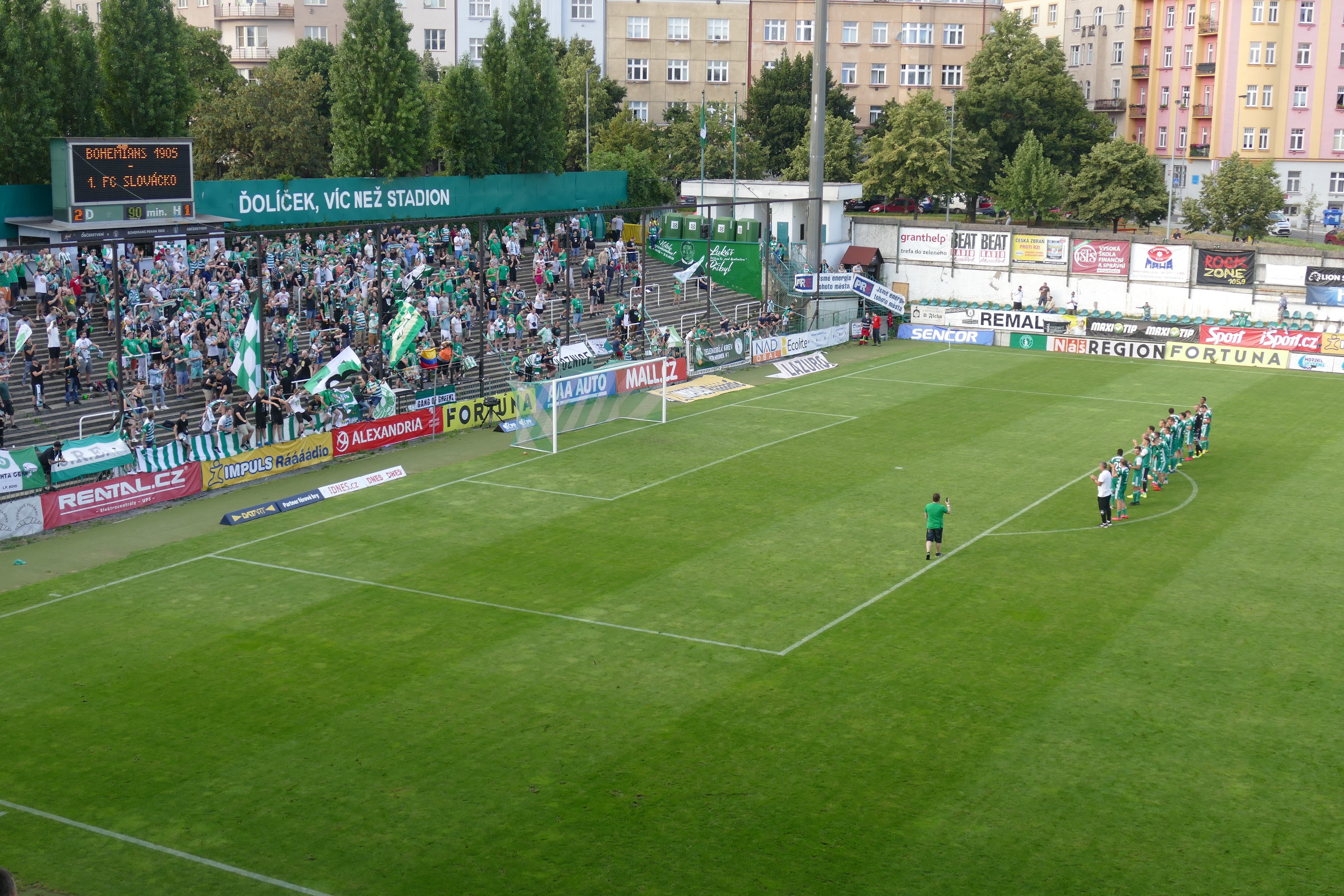 Bohemians Praha 1905 – 1. FC Slovácko 2:1