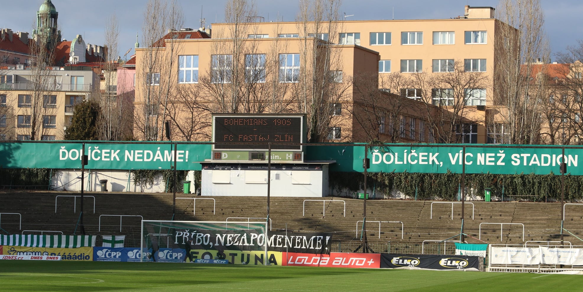 Bohemians Praha 1905 – FC Fastav Zlín 1:0