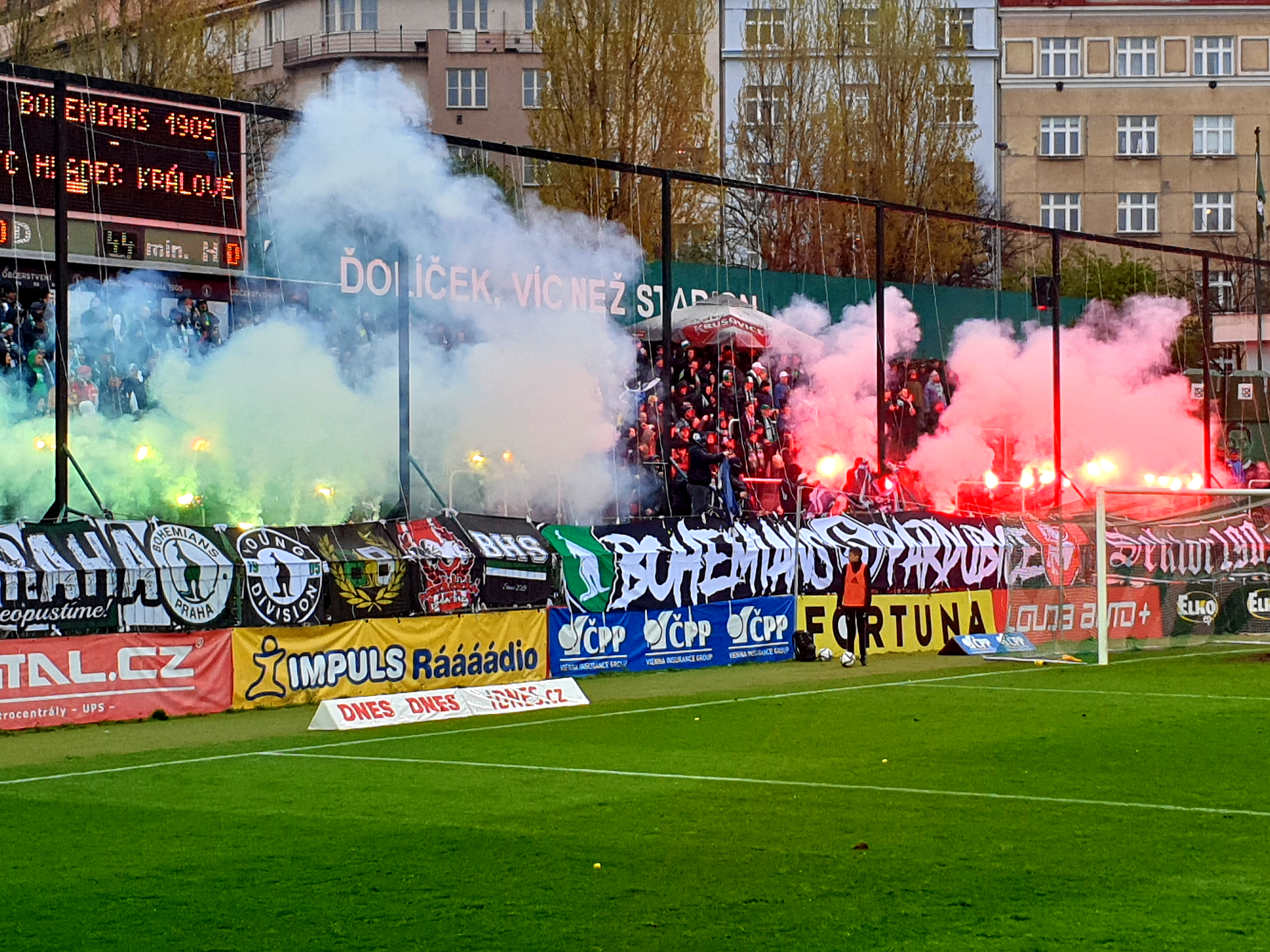 Bohemians Praha 1905 – FC Hradec Králové 1:1