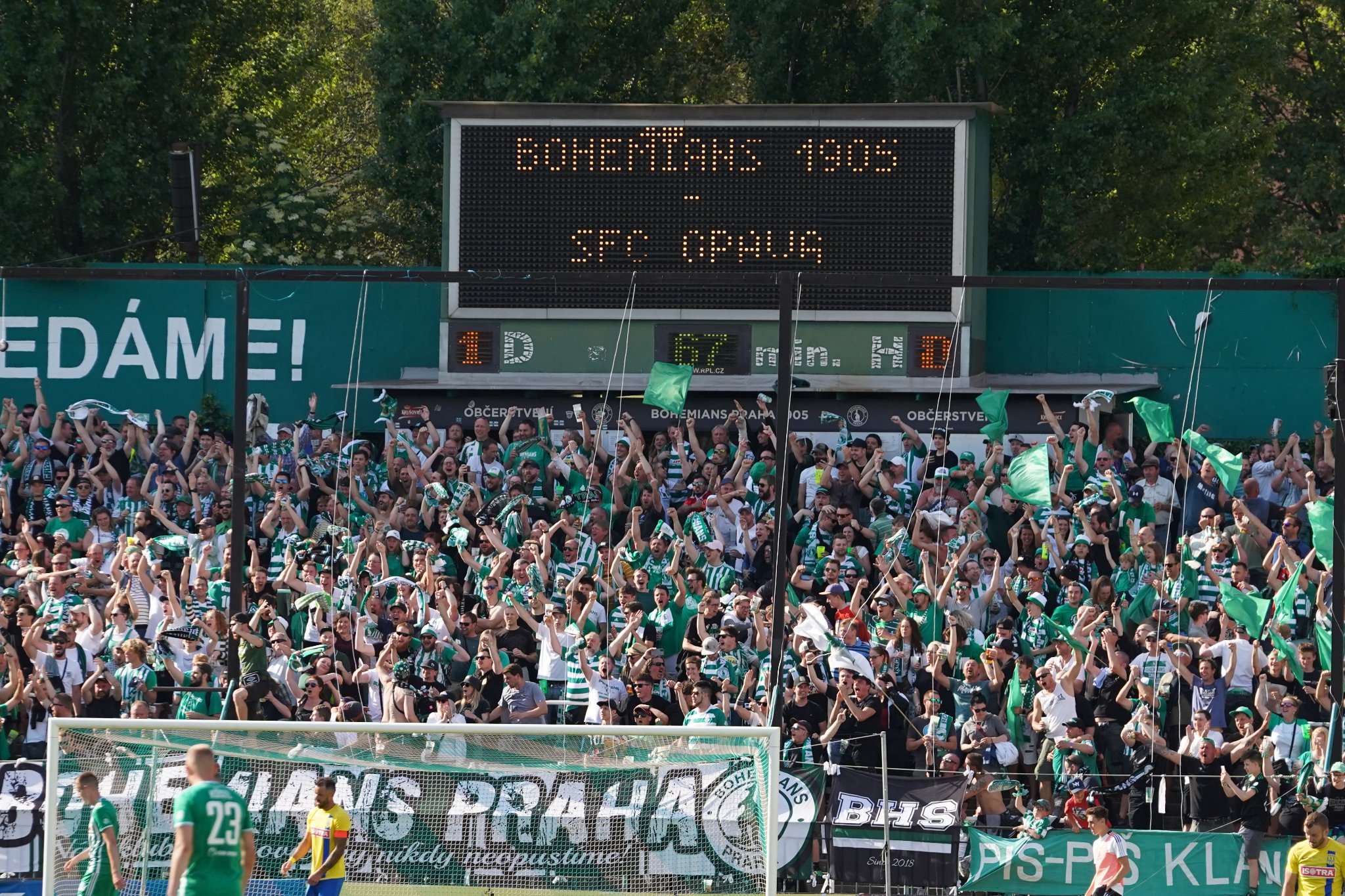 Bohemians Praha 1905 – SFC Opava 2:0